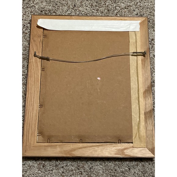 Vintage Norman Rockwell Needlepoint / Crosstitch Finished Completed 1988 - Picture 7 of 7